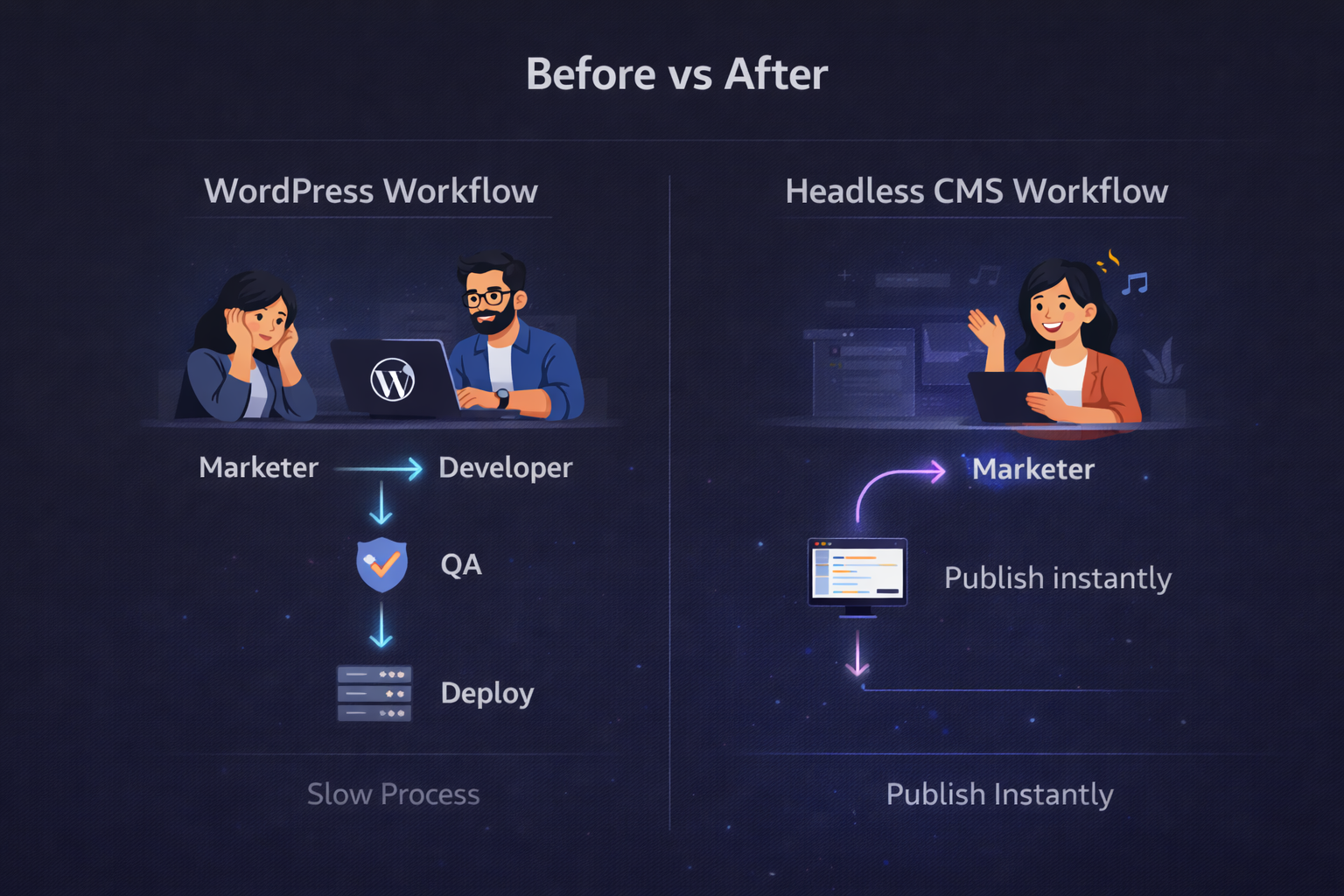 Before vs After Workflow